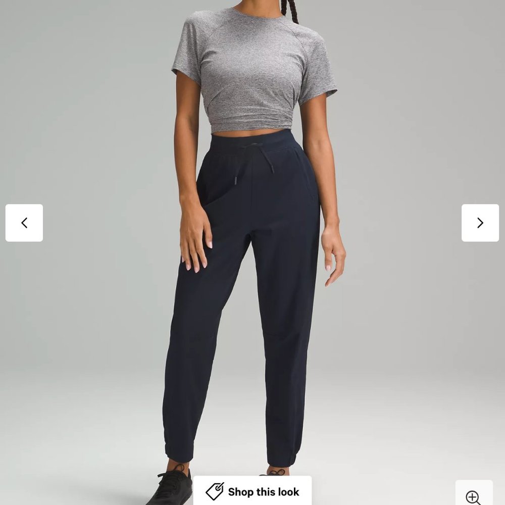 Lelulemon License to Train High-Rise Pant Jogger Navy Sz 2